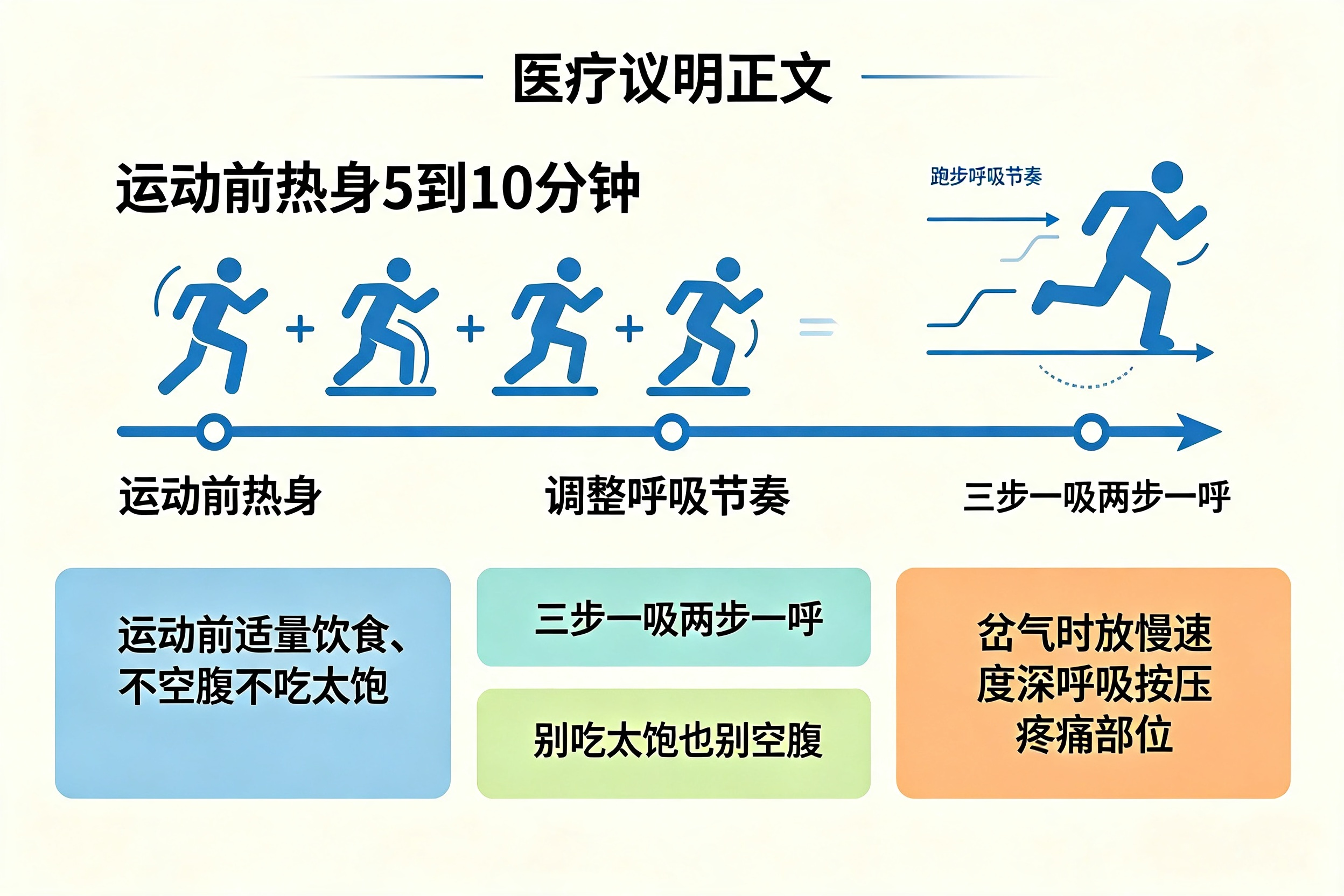 为什么有的人"运动时"会"肚子疼"