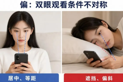 侧躺玩手机一时爽，眼睛却在「负重前行」！