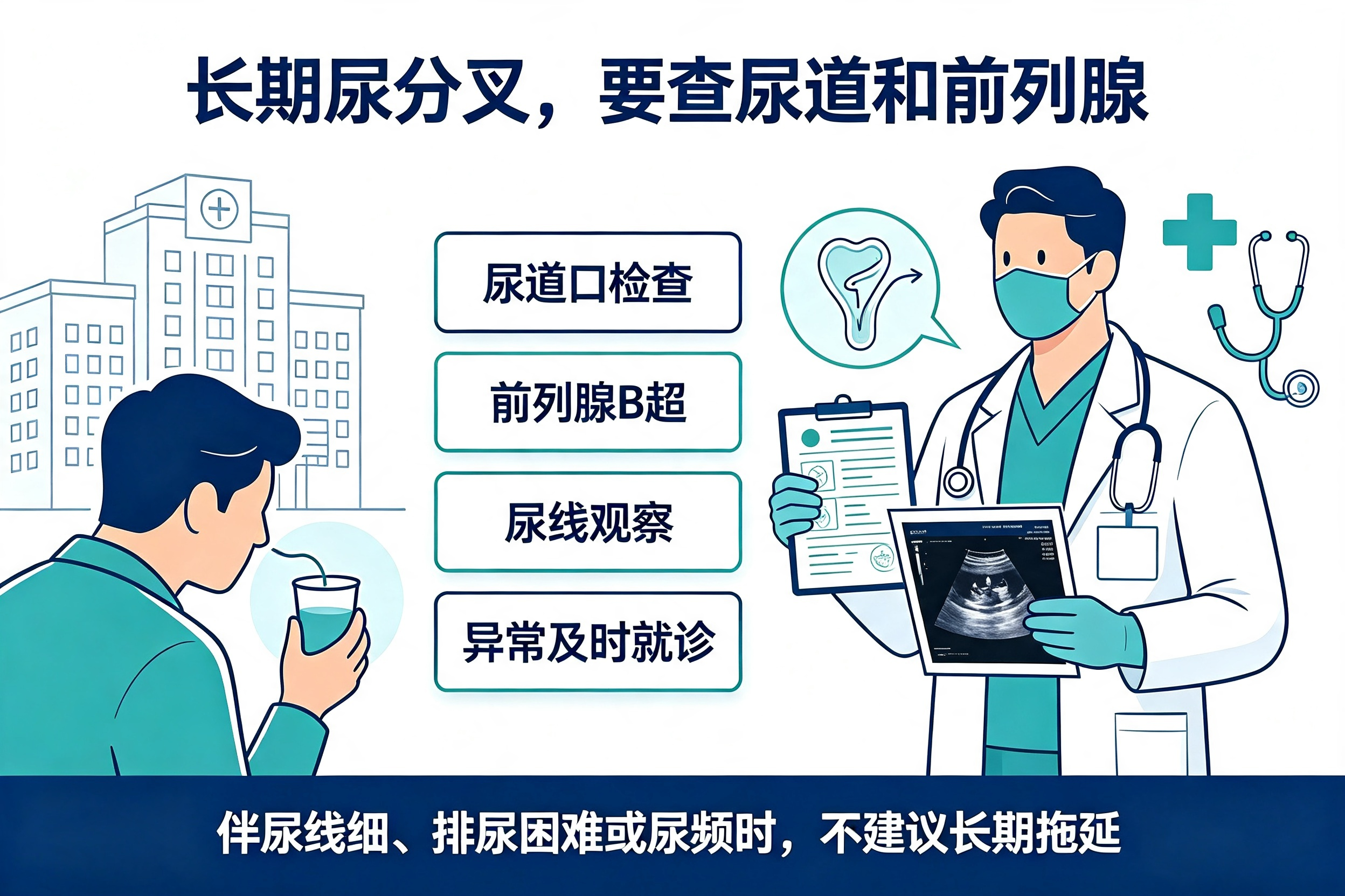 为什么有的人"尿分叉"