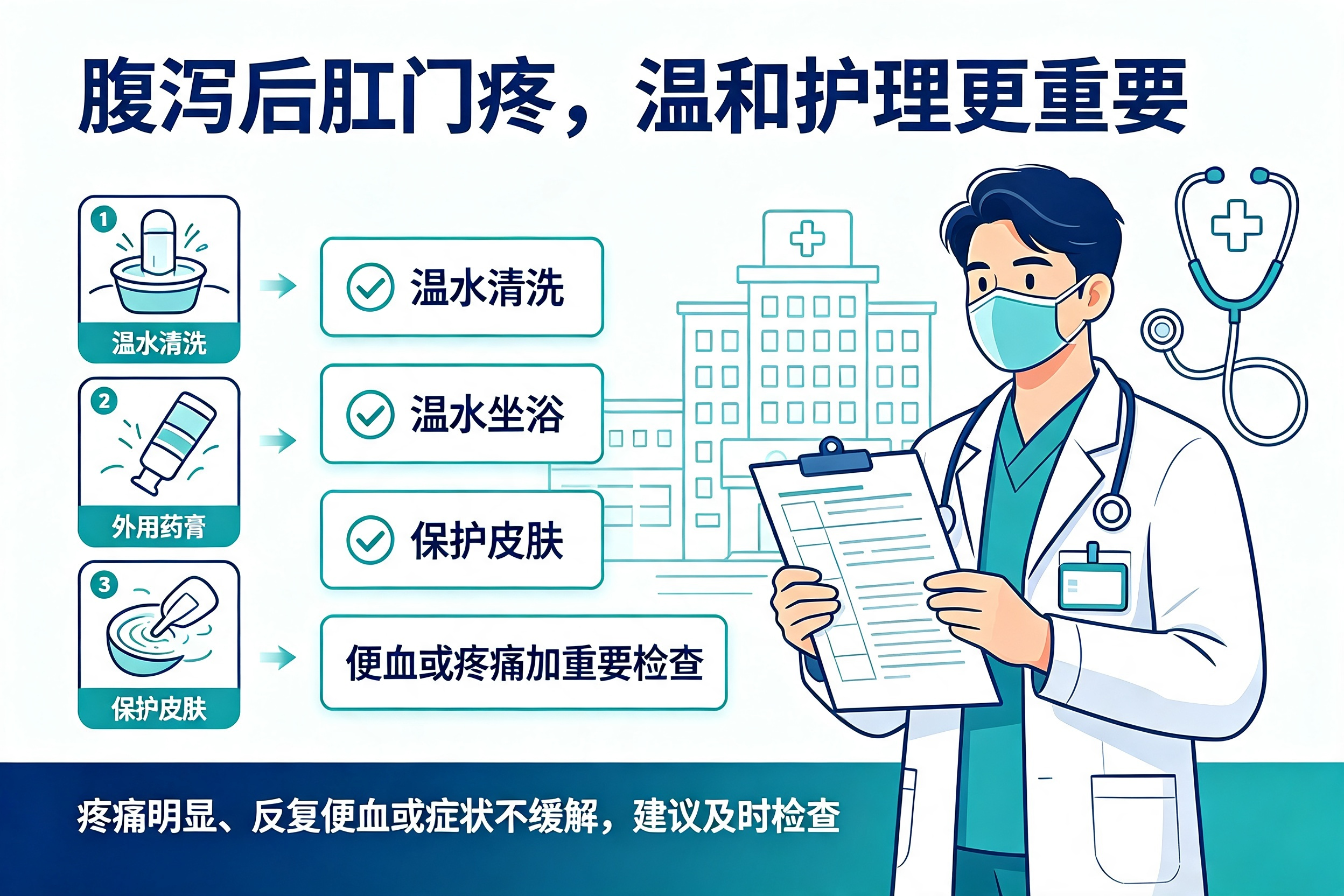 为什么有的人"腹泻"时会"肛门疼"