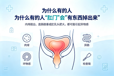 为什么有的人"肛门"会"有东西掉出来"