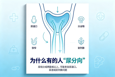 为什么有的人"尿分叉"