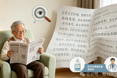 眼科医生霍鸣健康科普：看东西突然扭曲？霍鸣院长带大家了解「视物变形」背后的真相