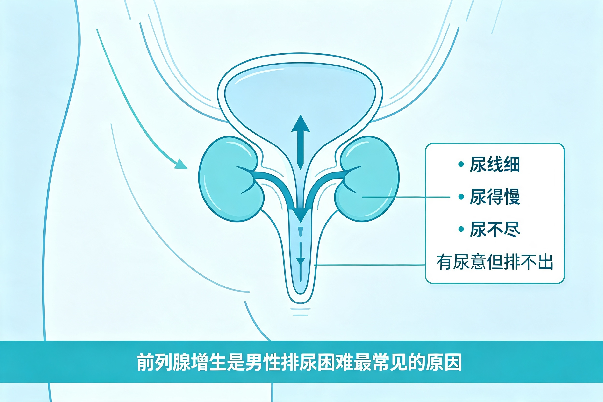为什么有的人"尿不出来"但"有尿意"