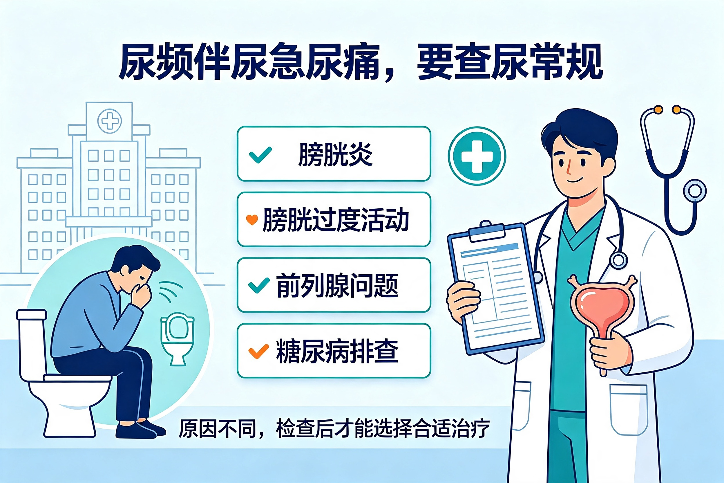 为什么有的人"尿频"但"尿不多"