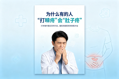 为什么有的人"打喷嚏"会"肚子疼"