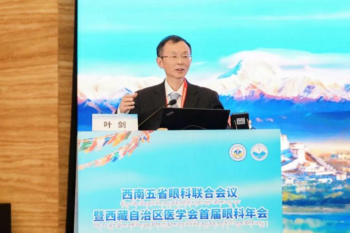 渝州眼科叶剑教授担任西南五省眼科大会联合主席并发表系列专题报告