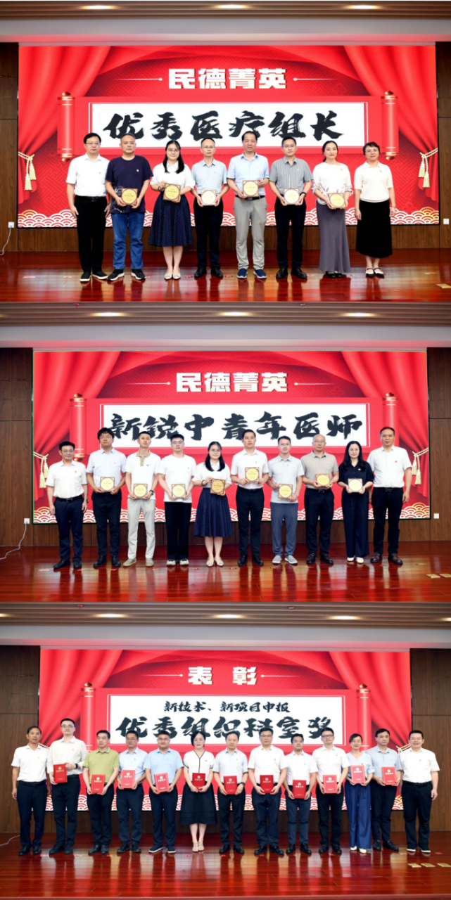 南昌大学二附院「8·19 中国医师节」庆祝表彰大会召开