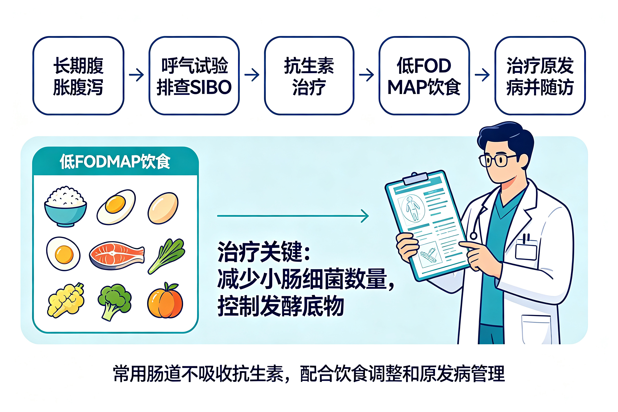 腹胀腹泻查不出原因?可能是小肠细菌过度生长