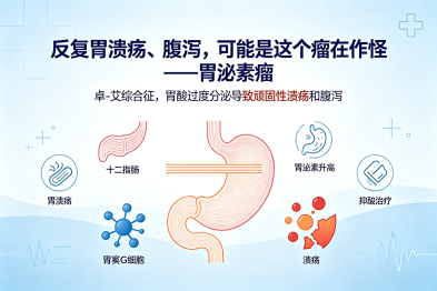 反复胃溃疡、腹泻，可能是这个瘤在作怪——胃泌素瘤