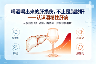 喝酒喝出来的肝损伤，不止是脂肪肝——认识酒精性肝病