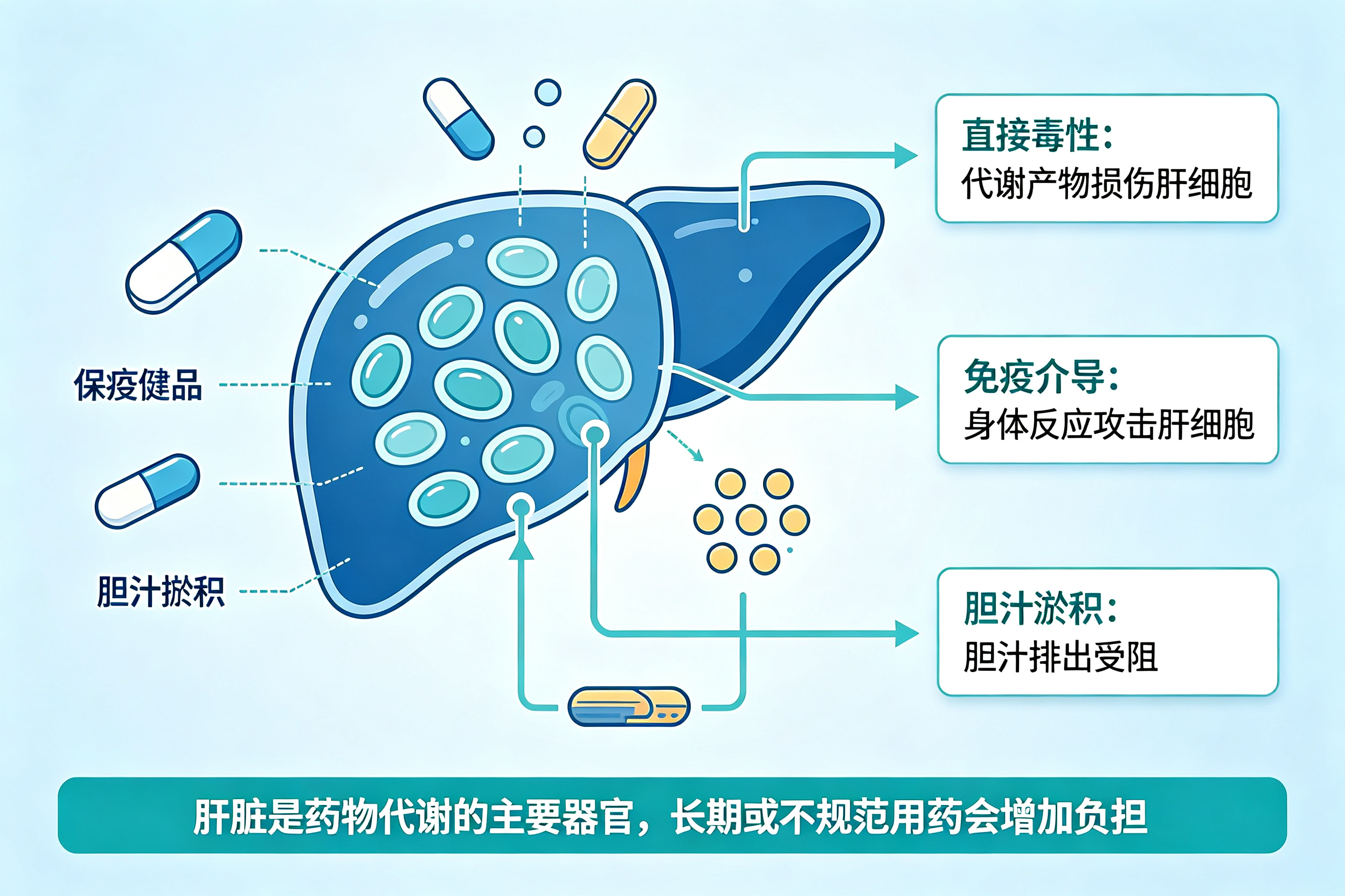 吃药吃出肝损伤?认识药物性肝损伤