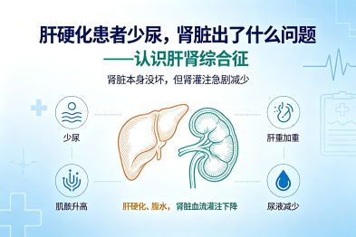 肝硬化患者少尿，肾脏出了什么问题——认识肝肾综合征
