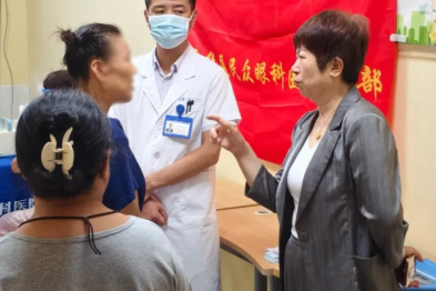 党建引领｜北京华厦民众眼科医院受邀走进大屯街道开展全国残疾预防日眼健康公益活动