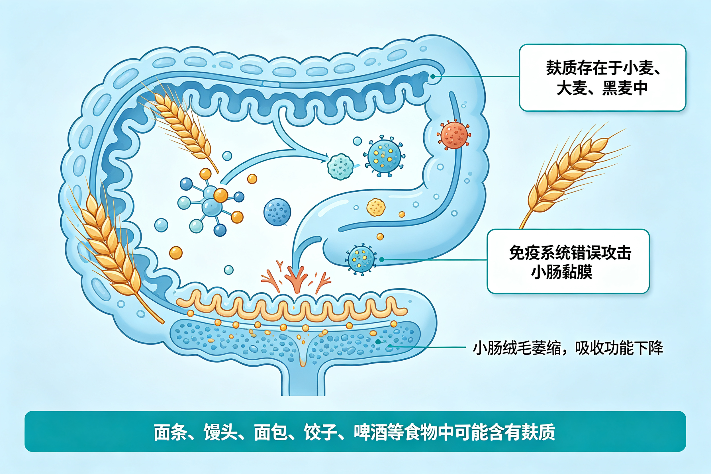 吃面食就拉肚子?可能是"麸质"在作怪——认识乳糜泻