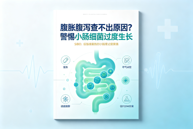 腹胀腹泻查不出原因？可能是小肠细菌过度生长