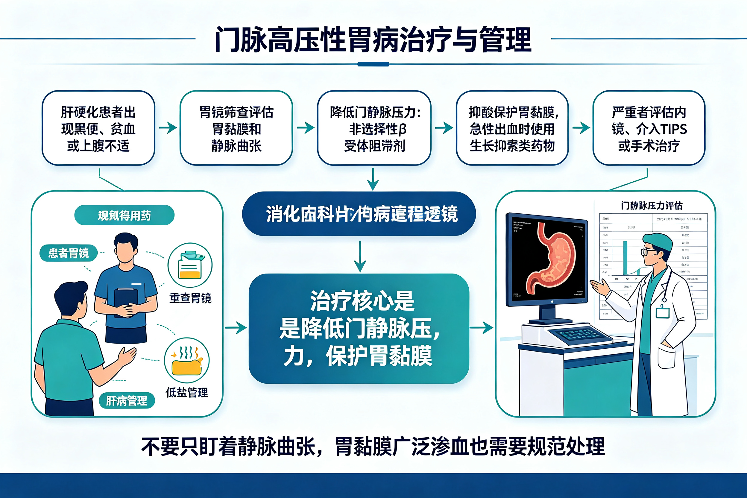 肝硬化患者胃出血，不只是静脉曲张——认识门脉高压性胃病