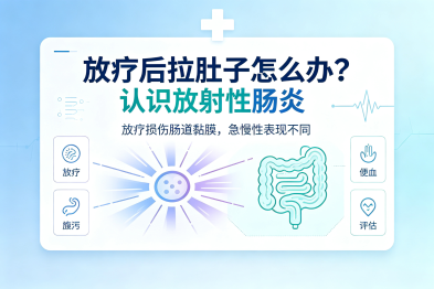 放疗后拉肚子怎么办？认识放射性肠炎