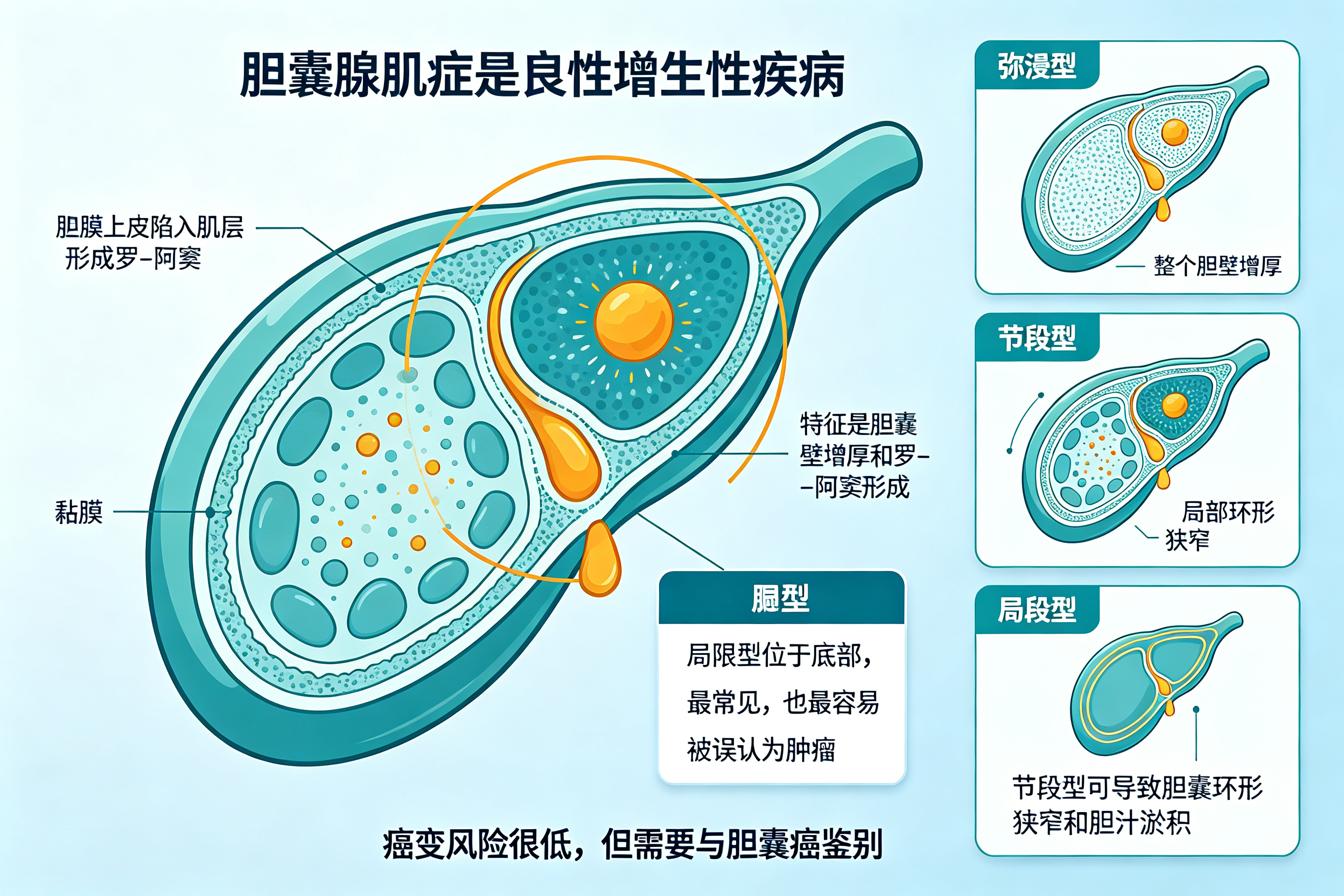 B 超发现胆囊壁增厚,是癌吗?——认识胆囊腺肌症