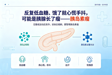 反复低血糖、饿了就心慌手抖，可能是胰腺长了瘤——胰岛素瘤