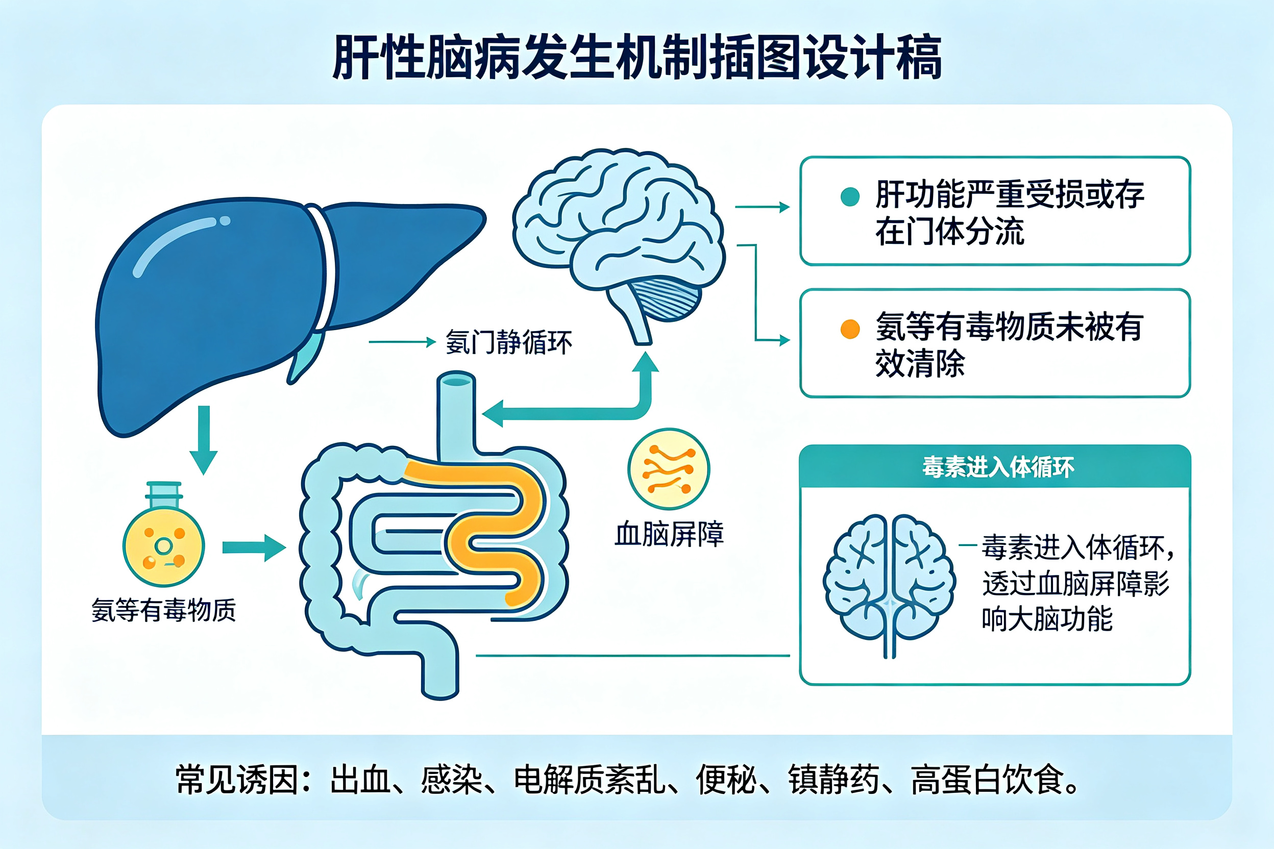 肝硬化患者突然"糊涂"了，警惕肝性脑病