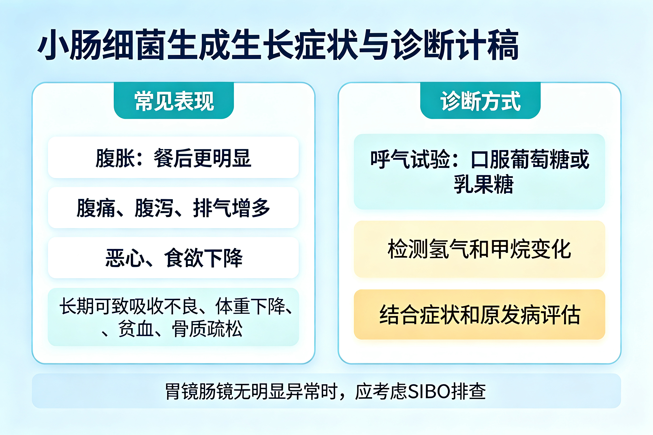 腹胀腹泻查不出原因?可能是小肠细菌过度生长
