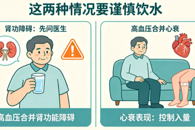多喝水能降血压？专家提醒：有这 2 种情况，不能多喝水！