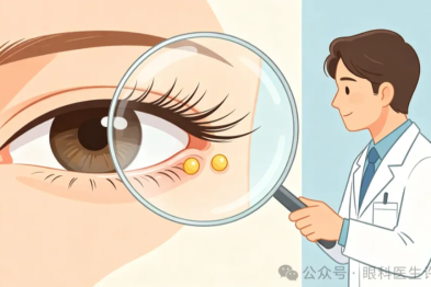 眼科医生许大玲科普：睫毛根部长了小白点？这是睑板腺堵塞惹的祸！