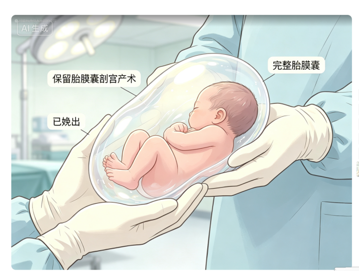 「水晶宝宝」带壳诞生，成都京东方医院妇产科成功实施保留胎膜囊剖宫产术
