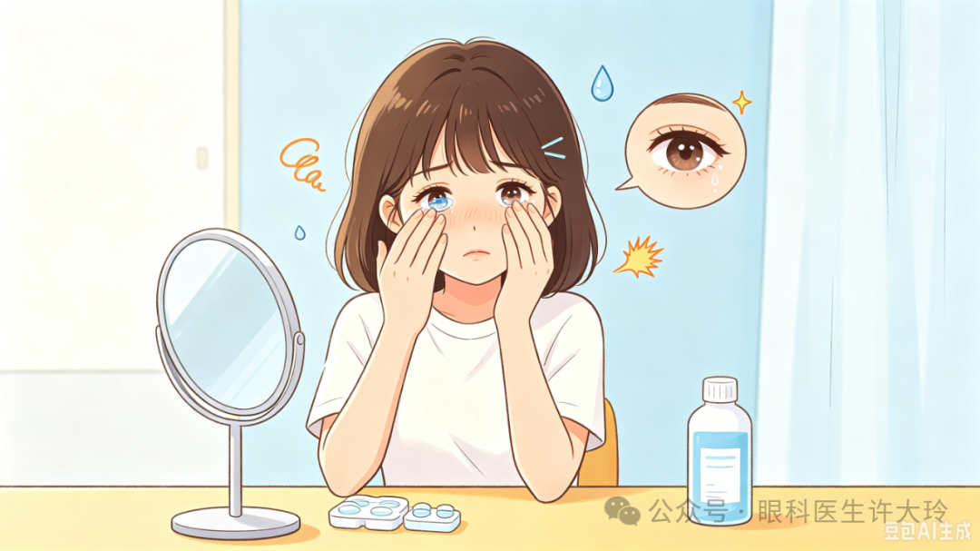 长期佩戴美瞳和隐形眼镜可能会有这样的问题,需警惕!
