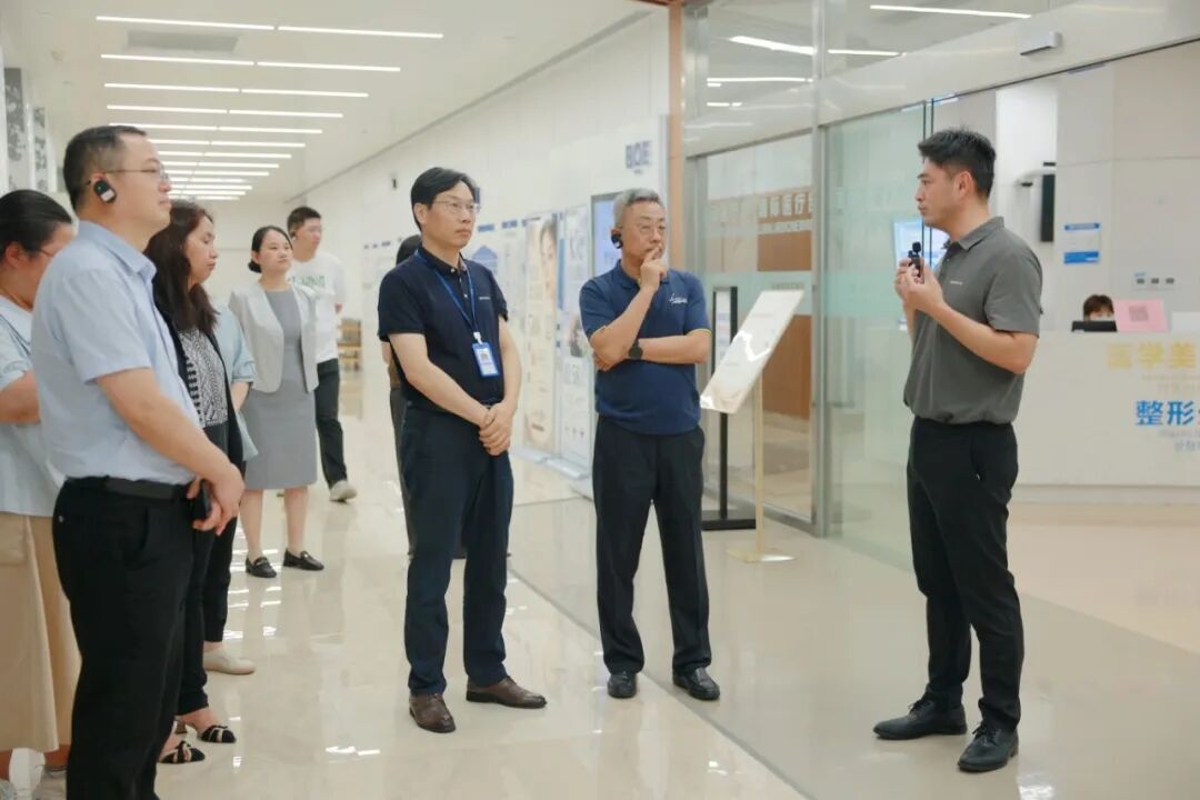 国家人力资源和社会保障部国外人才研究中心参访合肥京东方医院 点赞外籍人才医疗服务实践