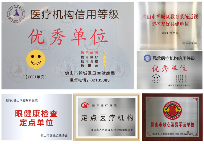 十载耕耘收获盛誉 医患心同心共信赖——佛山华厦眼科医院十年深耕・荣誉答卷