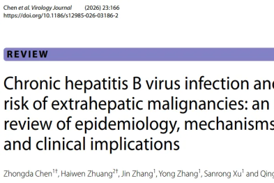 【期刊导读】HBV 感染不只伤肝，肝外恶性肿瘤风险显著增加