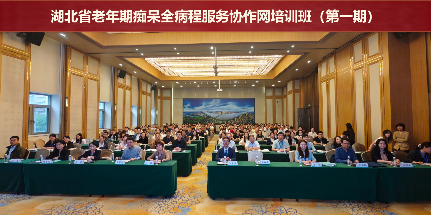 湖北省老年期痴呆全病程服务协作网培训班在汉举办