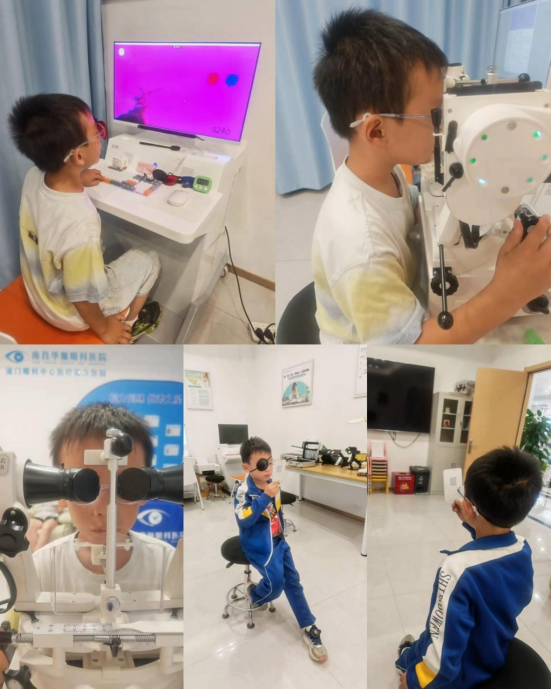半年 25 次视觉训练|8 岁近视男孩视功能显著改善,眼轴小幅回退