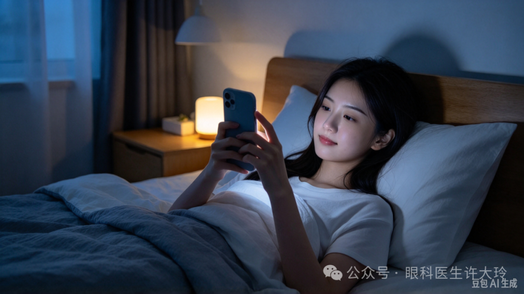眼科医生许大玲科普:为什么侧躺玩手机是眼睛的「隐形杀手」?