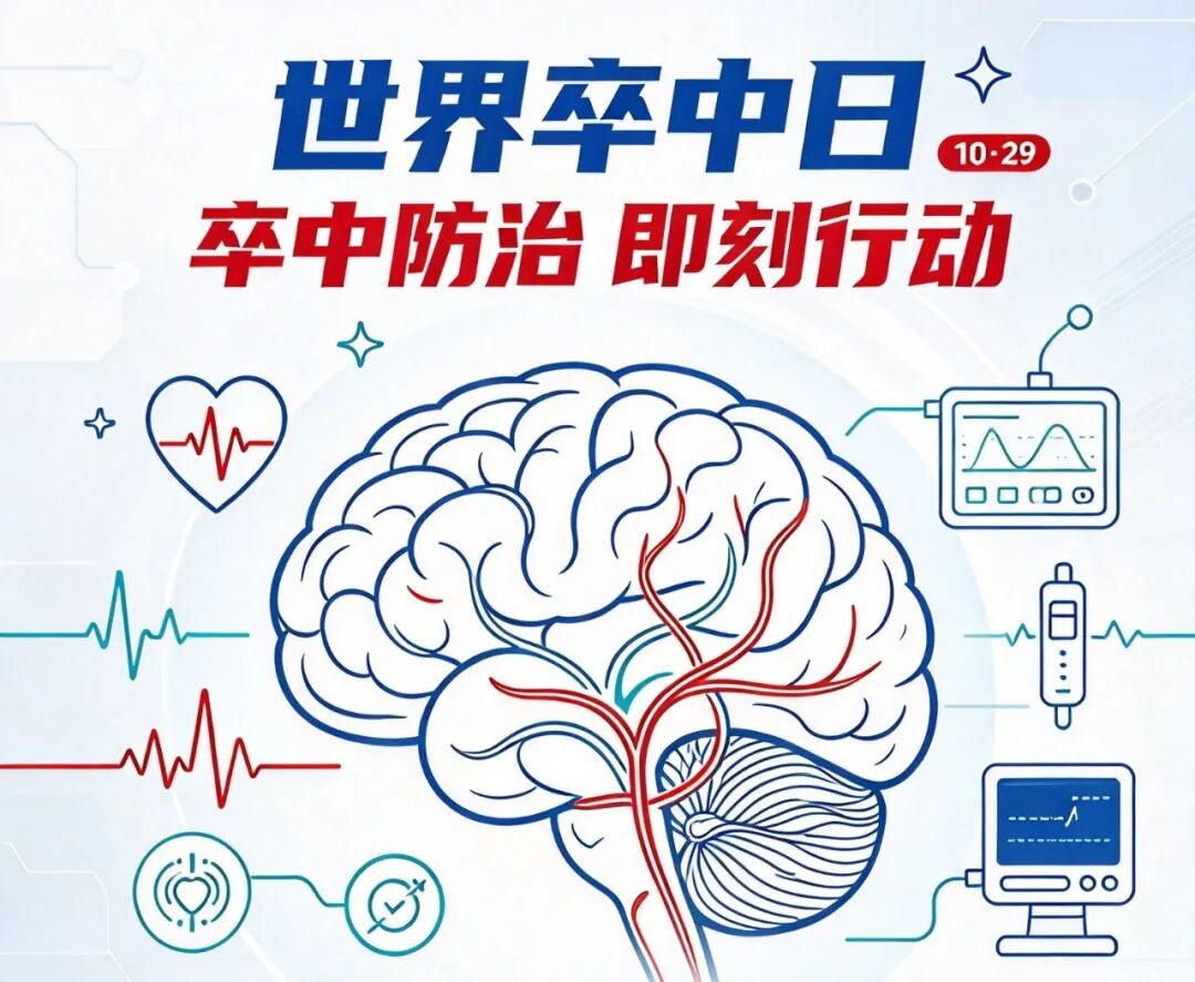 世界卒中日丨卒中防治，即刻行动