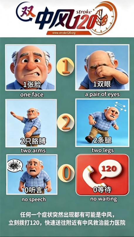 世界卒中日丨卒中防治，即刻行动