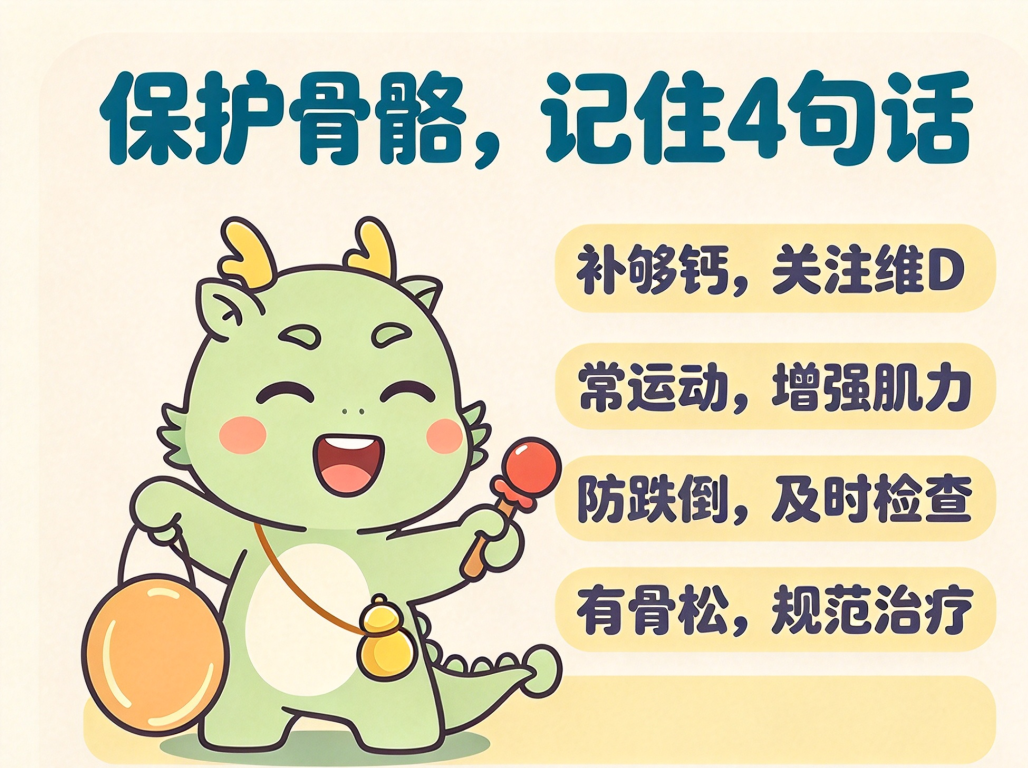 年纪大了,轻轻摔了一跤,就骨折了?