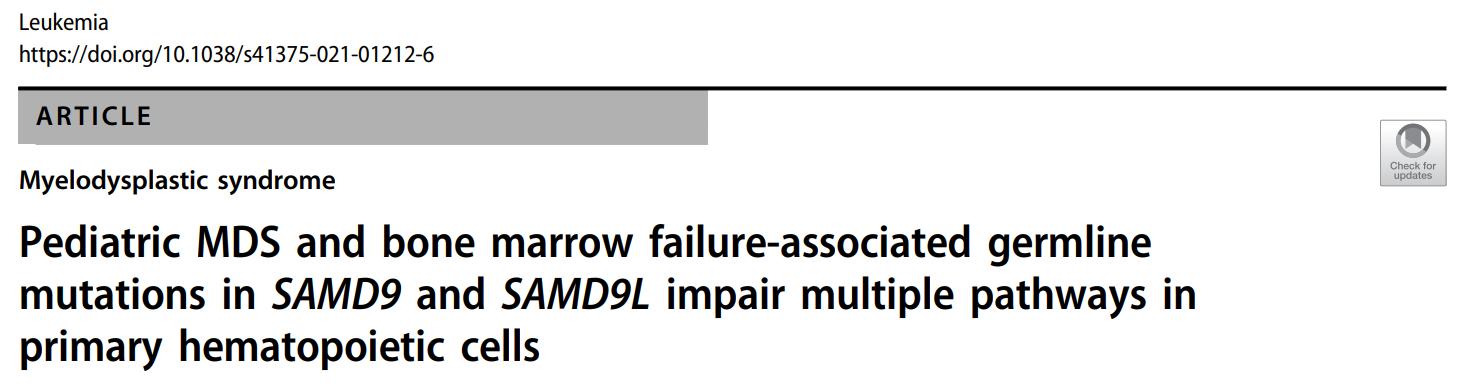 Leukemia.| 造血受损相关疾病中Polysome profiling技术的应用研究