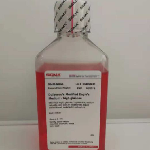 SigmaD6429"DMEM 高糖，含 L 谷氨酰胺  bing tong 酸钠和 NaHCO3"