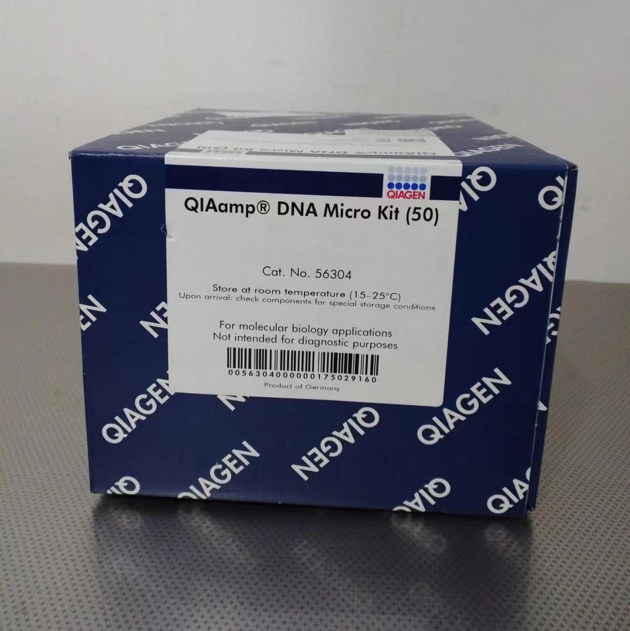 凯杰优秀代理商 QIAGEN 56304 QIAamp DNA Micro Kit (50) 微量DNA提取试剂盒