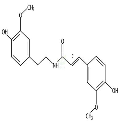 N-反式-阿魏酰-3-甲氧基酪胺  CAS号：78510-19-7