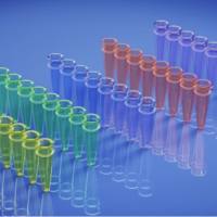 0.2ml彩色八连排/彩色八联管 配光学平盖