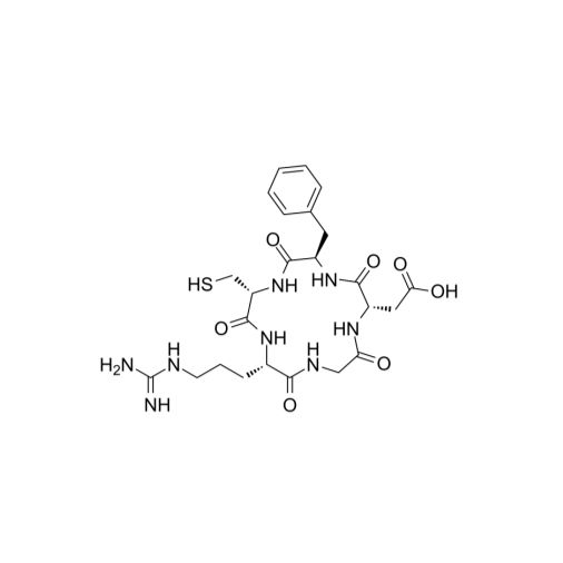  Cyclo[Arg-Gly-Asp-D-Phe-Lys(Cys)]  环状 RGD 多肽 