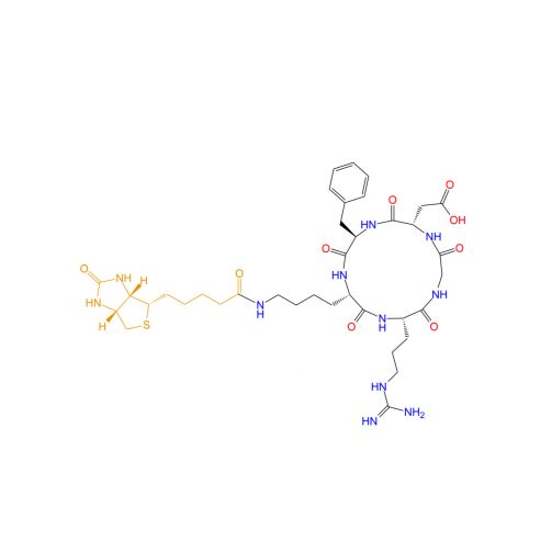 生物素修饰的环状靶向肽 Biotin-c(RGDfK)