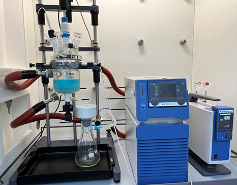 化学合成中，如何快速分离混悬液？