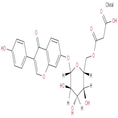 6''-O-丙二酰基大豆苷&Daidzin 6''-O-malonate&CAS:124590-31-4