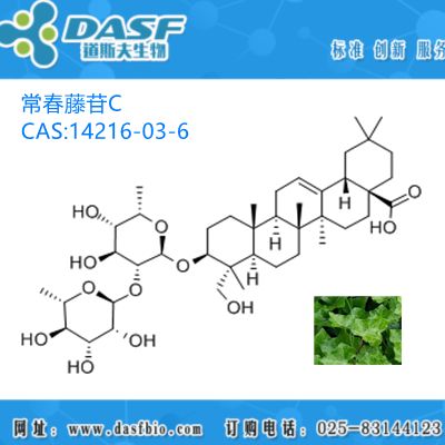 白头翁提取物 常春藤苷C 1%-99% CAS:14216-03-6 生产厂家