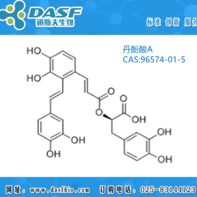 丹参提取物 丹酚酸A 1%-99% CAS:96574-01-5 厂家直供